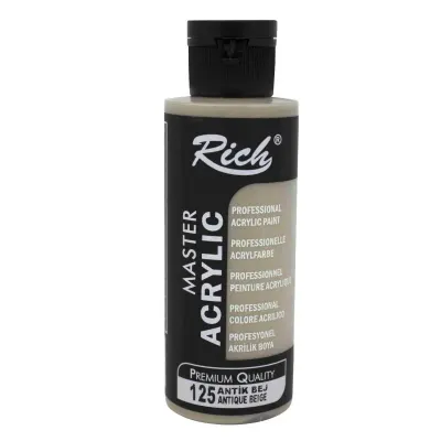 RICH AKRİLİK BOYA 125 ANTİK BEJ 120 cc (Best)