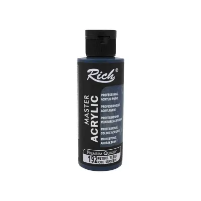 RICH AKRİLİK BOYA 192 PETROL YEŞİLİ 120 cc (Best)