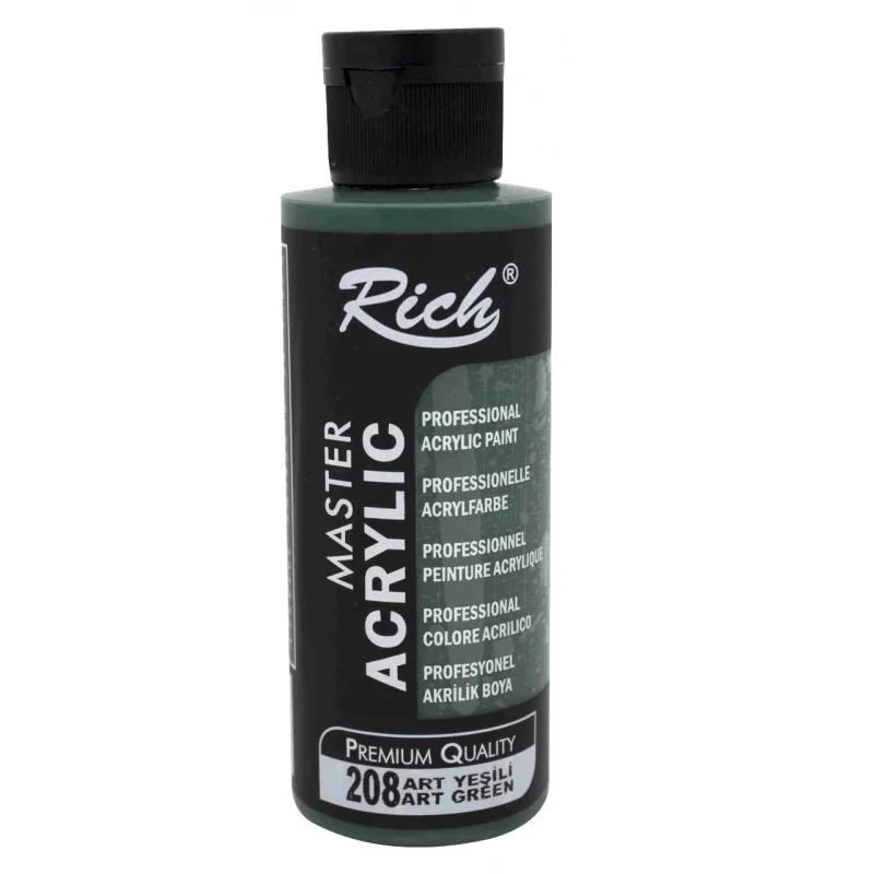 RICH AKRİLİK BOYA 208 ART YEŞİLİ 120 cc