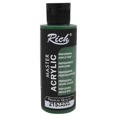 RICH AKRİLİK BOYA 215 YEŞİL 120 cc