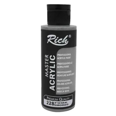 RICH AKRİLİK BOYA 228 FÜME 120 cc