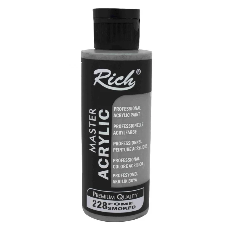 RICH AKRİLİK BOYA 228 FÜME 120 cc