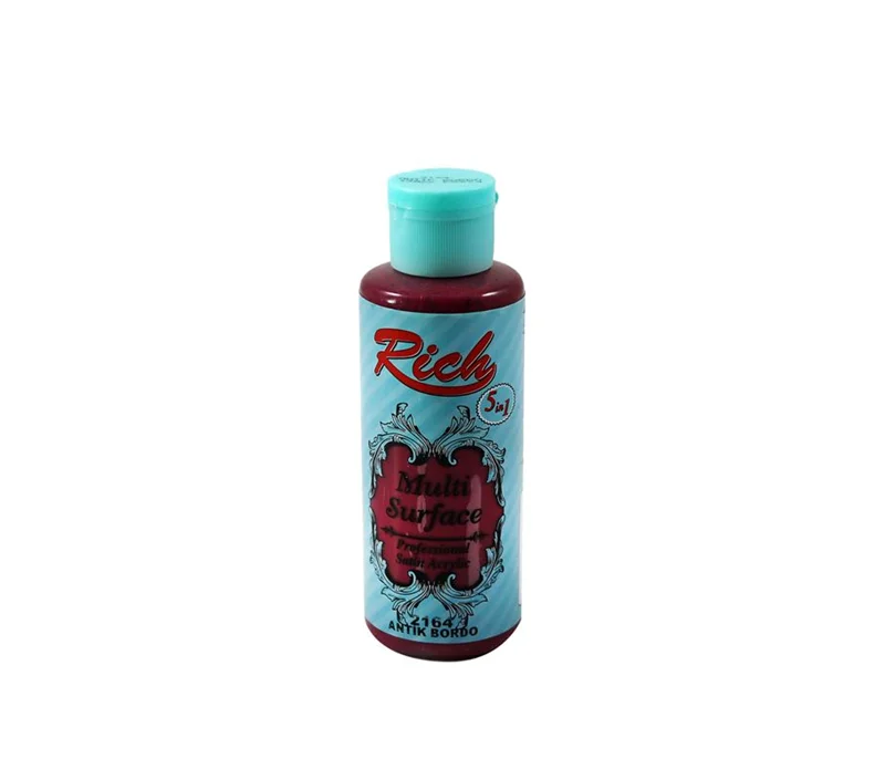 RICH MULTİ AKRİLİK BOYA 2164 ANTİK BORDO 120 cc