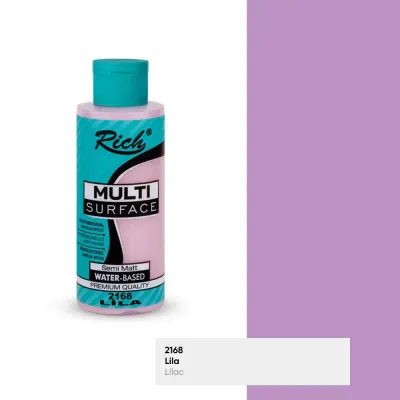 RICH MULTİ AKRİLİK BOYA 2168 LİLA 120 cc
