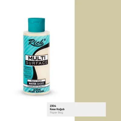 RICH MULTİ AKRİLİK BOYA 2304 KESEKAĞIDI 120 cc