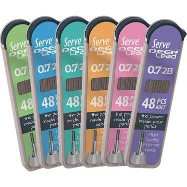 SERVE DEEP MEKANİK KALEM UCU MİN 07 2B 48 Lİ TÜP (TEKLİ) (Best)