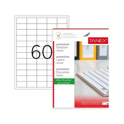 TANEX 40x24 LASER ETİKET TW-2260 (Best)