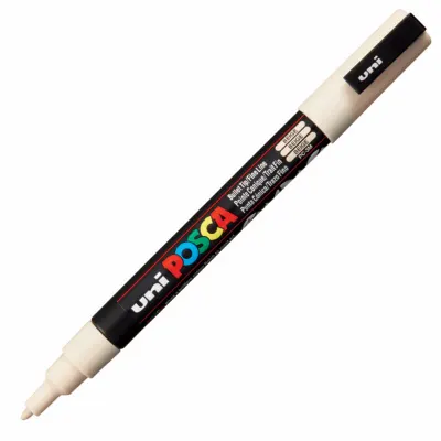 UNİ-BALL PC-3M POSCA SU BAZLI MARKER BEJ 0.9