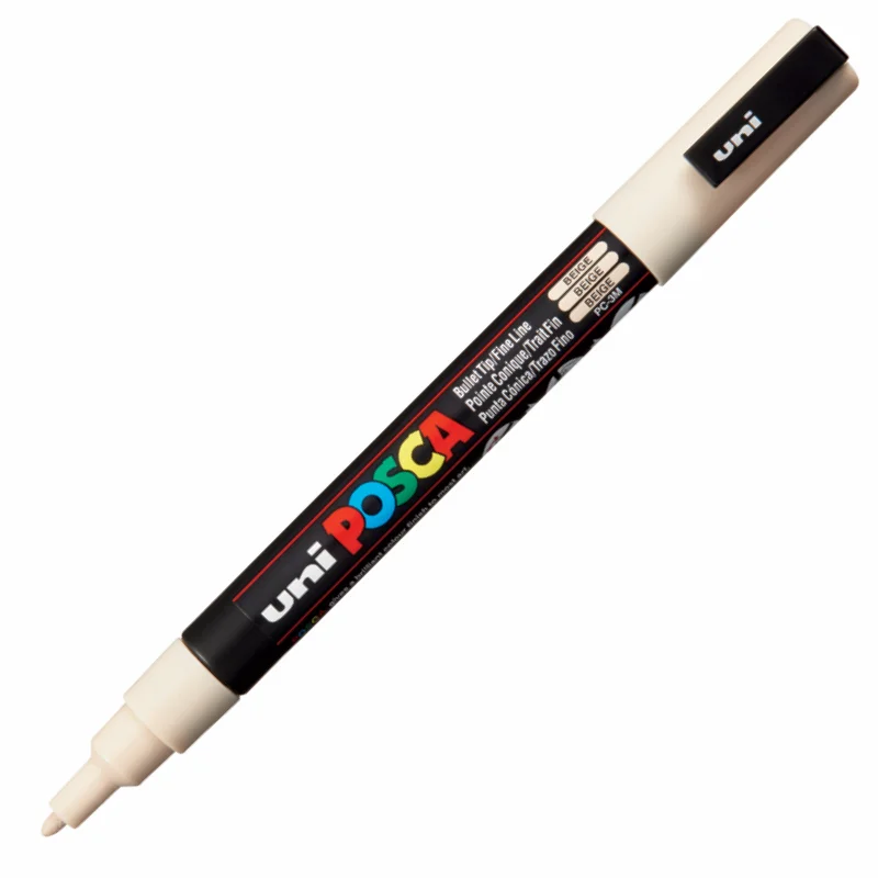 UNİ-BALL PC-3M POSCA SU BAZLI MARKER BEJ 0.9