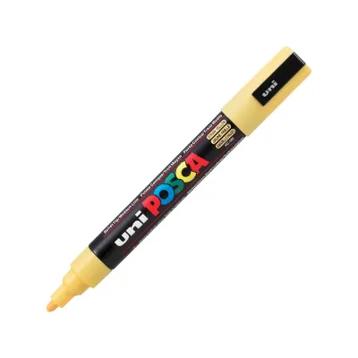 UNİ-BALL PC-5M-POSCA SU BAZLI MARKER SAMAN SARI 1.8