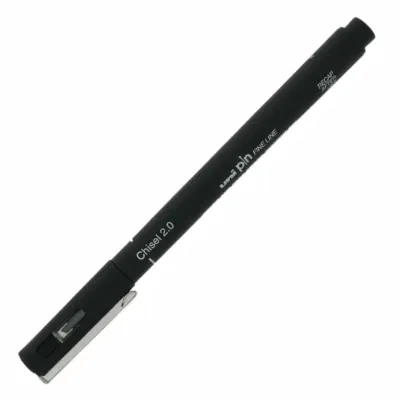 UNİ-BALL PIN CS2-200 SİYAH CS2 FINE LINE KESİK UÇ (Best)