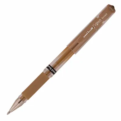 UNİ-BALL UM-153 ALTIN BROAD JEL KALEM (Best)