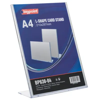 Bigpoint Kart Standı Dikey A4