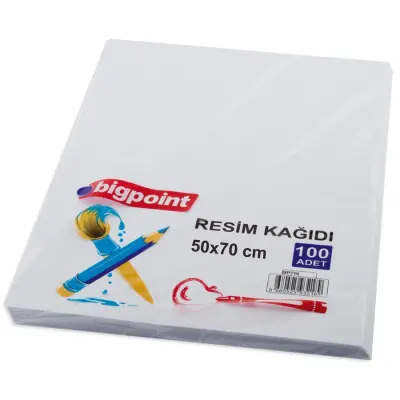 Bigpoint 120 Gram Resim Kağıdı 50x70cm 100'lü Paket