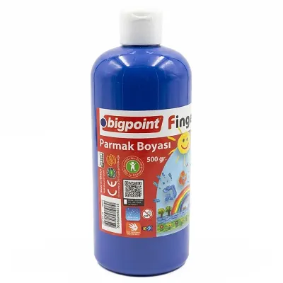 Bigpoint Parmak Boyası 500 gram Mavi