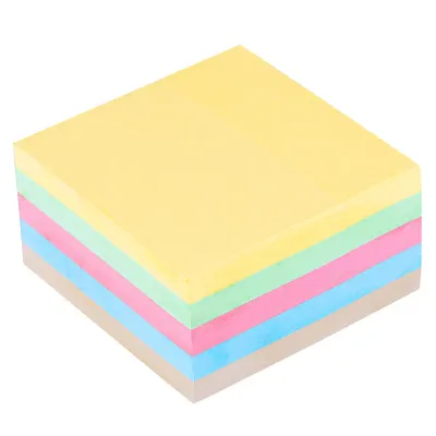 Bigpoint Yapışkanlı Not Kağıdı Super Sticky Küp 5 Pastel Renk 400 Yaprak