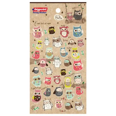 Bigpoint Sticker Baykuşlar (Bubo)