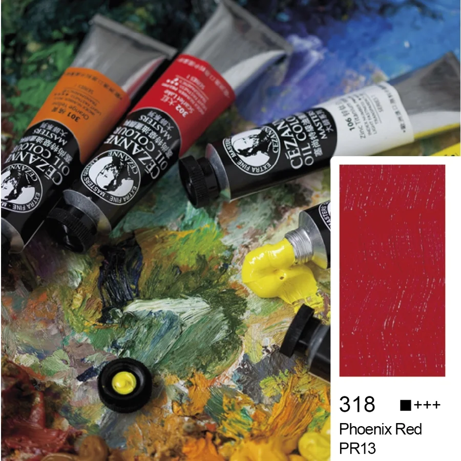 Bigpoint Cezanne Extra Fine Yağlı Boya 45 ml Phoenix Red 318