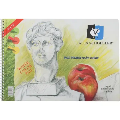 ALEX SCHOELLER 35x50 RESİM DEFTERİ 120 GR.15 YP.ALX-833 (Best)