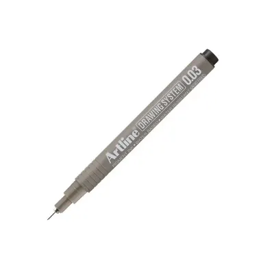 ARTLINE 2303 SİYAH ÇİZİM KALEMİ 0.03 (Best)