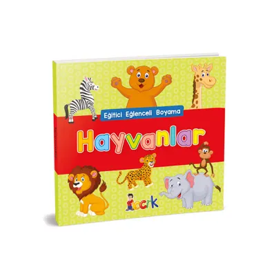 BICIRIK / EĞİTİCİ EĞLENCELİ BOYAMA HAYVANLAR (Best)