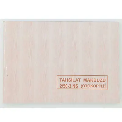 DİLMAN TAHSİLAT MAKBUZU 2/50 3 N OTOKOPİLİ (Best)