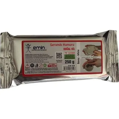 EMİN EM055 KİL HAMURU 250 GR BEYAZ (Best)