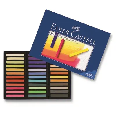 FABER CREATİVE TOZ PASTEL BOYA 36 RENK 128336 (Best)