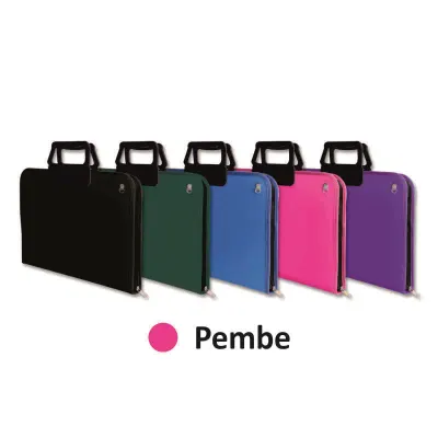 FABER PROJE ÇANTASI 38x55 PEMBE 191909 (Best)