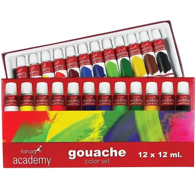 FANART 12x12 ml GUAJ BOYA 12 RENK (Best)