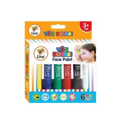 LINO LN-906 10 RENK YÜZ BOYASI YIKANABİLİR (Best)