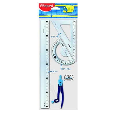 MAPED 899218 4 LÜ PERGELLİ ÇİZİM TAKIMI (Best)