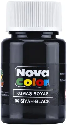 NOVA COLOR KUMAŞ BOYASI SİYAH NC-164 (Best)
