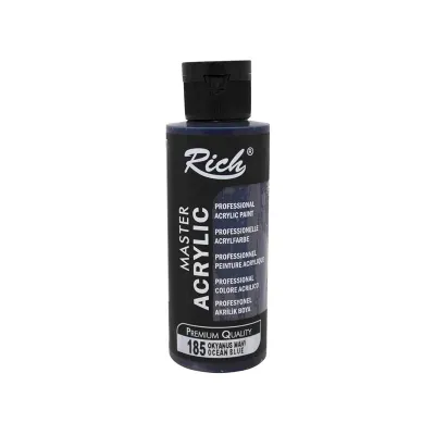 RICH AKRİLİK BOYA 185 OKYANUS MAVİ 120 cc (Best)
