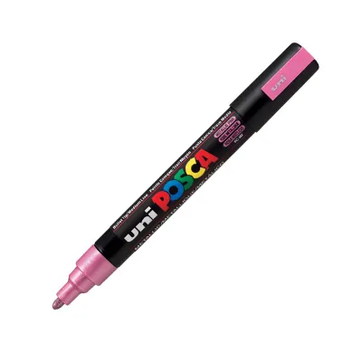 UNİ-BALL PC-5M-POSCA SU BAZLI MARKER MT.PEMBE 1.8 (Best)