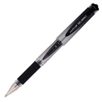 UNİ-BALL UM-153S SİYAH GEL IMPACT 1.0 KALEM (Best)