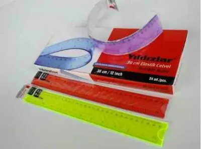 YILDIZLAR 30 CM. ELASTİK CETVEL KOD.146 (Best)