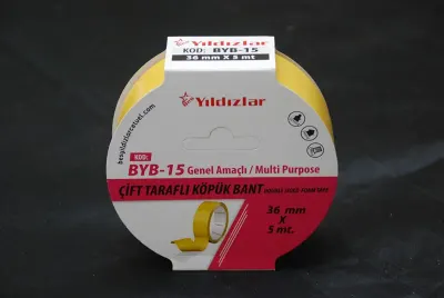 YILDIZLAR 36x5 ÇİFT TARAFLI KÖPÜK BANT BYB-15 (Best)