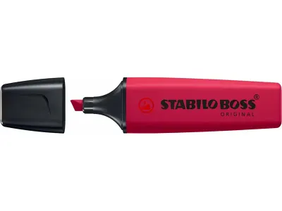 STABILO BOSS FOSFORLU KALEM BORDO 70/250 (Best)