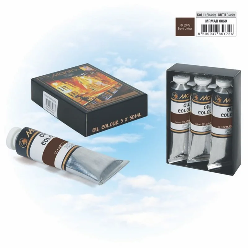 MARIES YAĞLI BOYA 50 ML E1384-84*687 BURNT UMBER