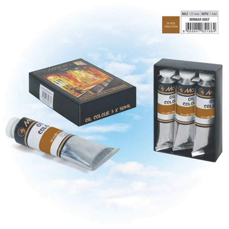 MARIES YAĞLI BOYA 50 ML E1384-29*676 YELLOW OCHRE