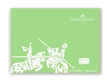 FABER RESİM DEFTERİ SPİRALLİ PP KAPAK 35X50 30 YP 400136
