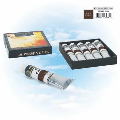 MARIES YAĞLI BOYA 21 ML E75-84*687 BURNT UMBER