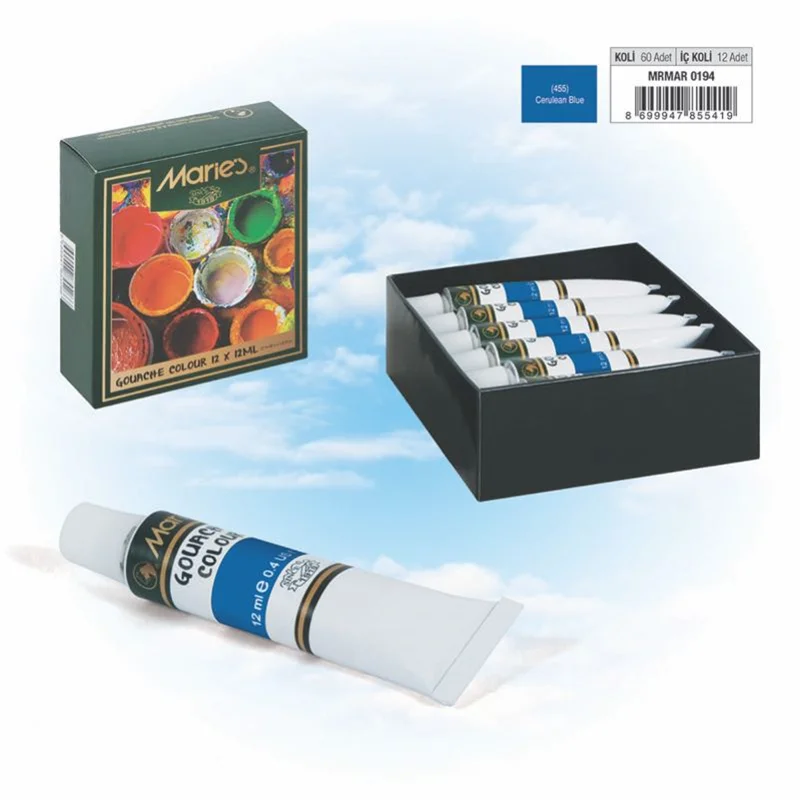 MARIES GUAJ BOYA 12 ML 455 CERULEAN BLUE