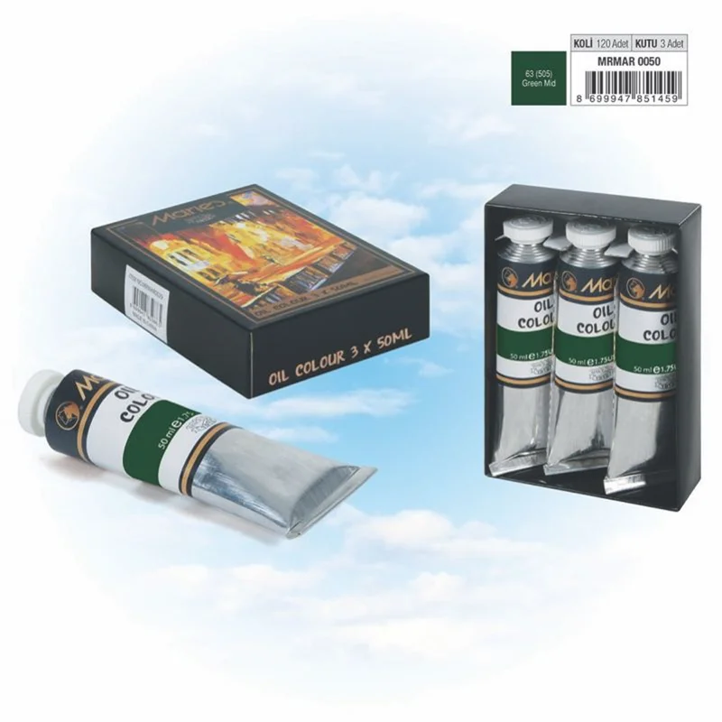 MARIES YAĞLI BOYA 50 ML E1384-63*505 GREEN MID
