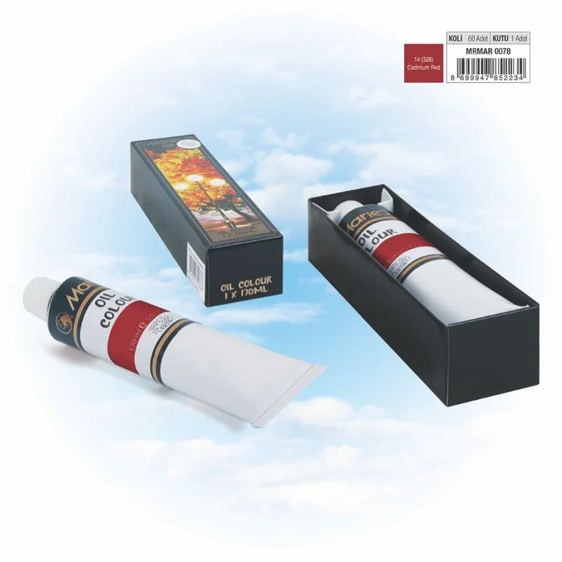 MARIES YAĞLI BOYA 170 ML E1385-14*328 CADMIUM RED
