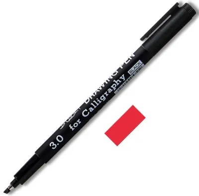 SNOWMAN KALİGRAFİ KALEMİ 3.0 KIRMIZI 700C