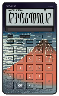 CASIO HESAP MAKİNESİ MASAÜSTÜ JF-M200-TJ-KHG-WDP 12 HANE