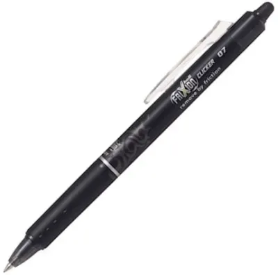 PILOT ROLLER KALEM FRIXION CLICKER 0.7 SİYAH BLRT-FR7-B