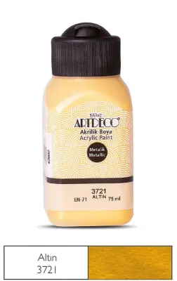 ARTDECO MET. AKRİLİK BOYA 75ml ALTIN 3721 (Best)